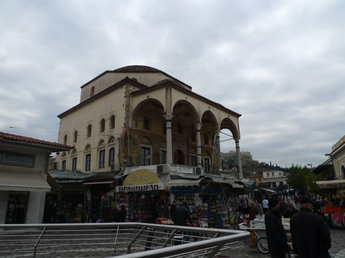 Performance/Talk/Installation: 'Same to Different' at Tzisdaraki Mosque, Monastraki Square, Athens, part of Silent Space Stand Still, 19.04.2013, 20:30
